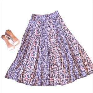 Butterfly Maxi Skirt